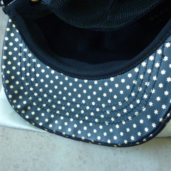 GUCCI Moons Rap 'Guccy' Logo Star Baseball Cap (L) - Picture 10 of 13
